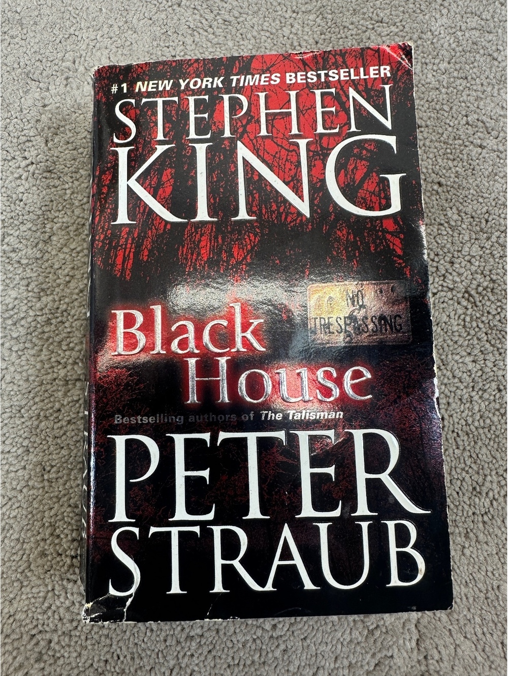 Stephen King Peter Straub Black House 2002 1st Ballantine Paperback Horror